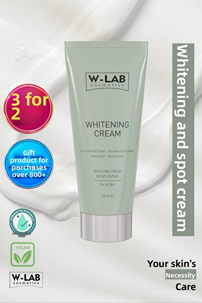 W-Lab Cosmetics 100 مل كريم تبييض وعيوب