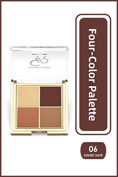 Golden Rose Quattro Eyeshadow Palette No:06 Eyeshadow Palette