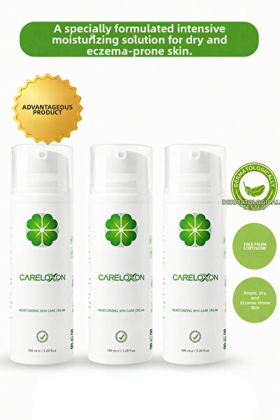Careloxon كريم العناية بالبشرة للترطيب المكثف للبشرة التي تعاني من التهابات ا...