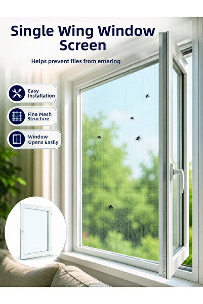 Generic Brand Plasă de protecție împotriva insectelor pentru fereastră, decup...