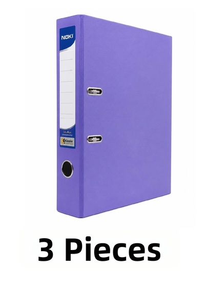 Noki 3 Pieces A4 Wide A4 Plastic Folders