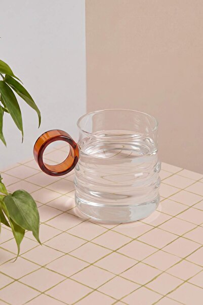TRENDYOLMİLLA HOME Farbiger Glasbecher mit Henkel TPHSS26UP00028