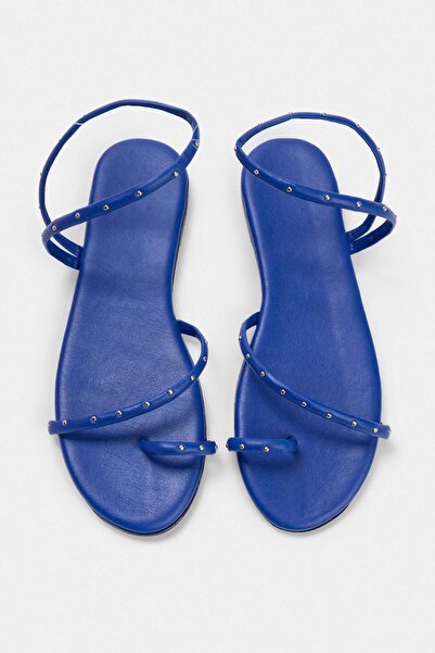 TRENDYOL SHOES Sandale Saks Trok cu detalii pentru femei TAKSS26SD00001