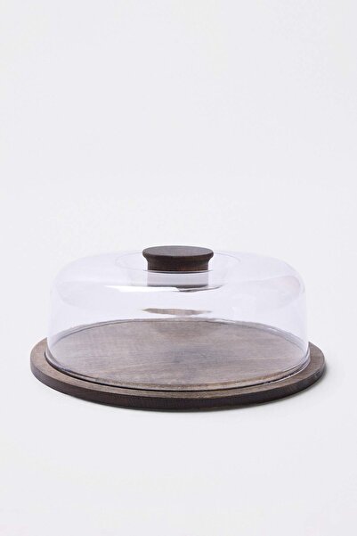 Trendyol Collection Wooden Cake Pan Natural 24 cm Tphaw27Tbk00012