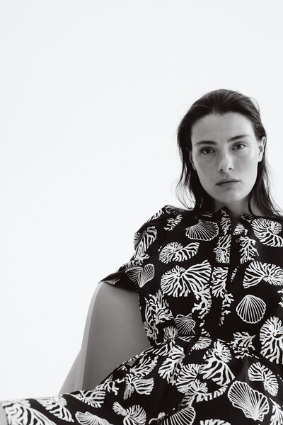 H&M Kabarık Kollu Elbise