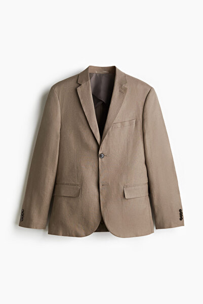 H&M Keten Ceket Slim Fit
