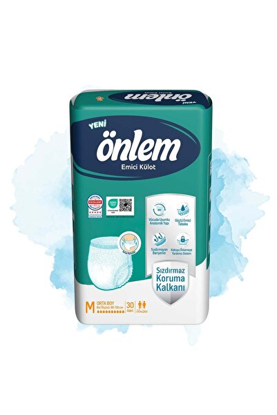 ÖNLEM Emici Külot Yetişkin Bezi M - Medium - Orta (30 Adet)
