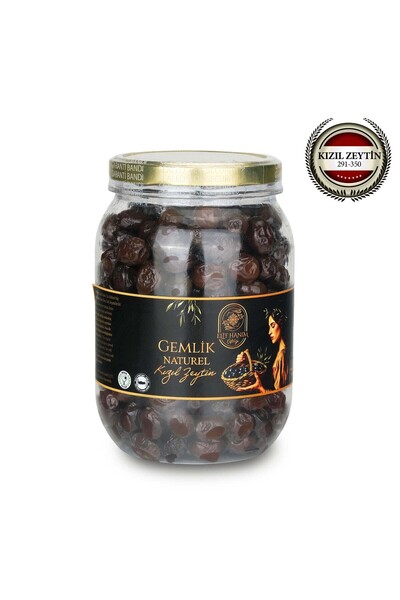 Elif Hanım Çiftliği GEMLİK NATUREL KIZIL ZEYTİN 1 kg