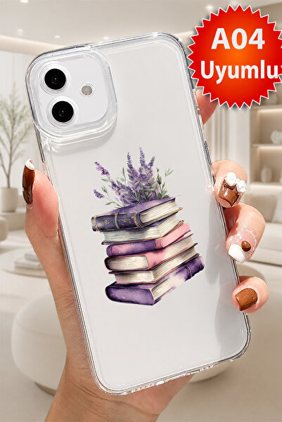 3GEN CASE SAMSUNG GALAXY A04 UYUMLU EĞİTİM TEMALI NEW DESİGN SERİSİ ŞEFFAF Sİ...