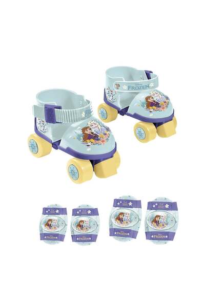 Disney Frozen 2 Set patine cu rotile si protectii, marime 22-29,