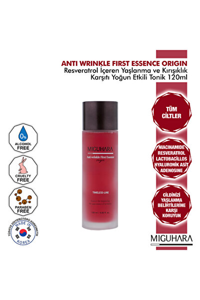 MİGUHARA MIGUHARA Anti-wrinkle First Essence Origin 120ml