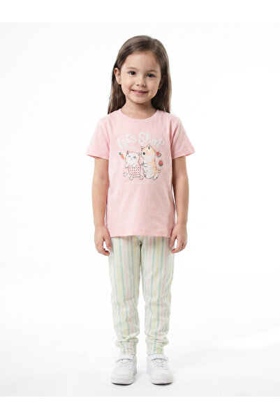 XO Kids Devojčički letnji pidžama set 2-7 godina 3571