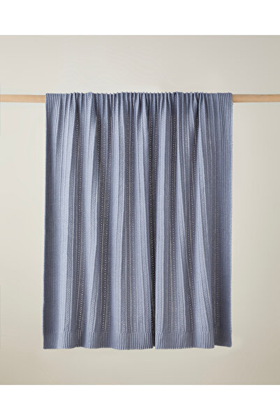 English Home Elegance Chic Koltuk Şalı 130x170 cm Gri