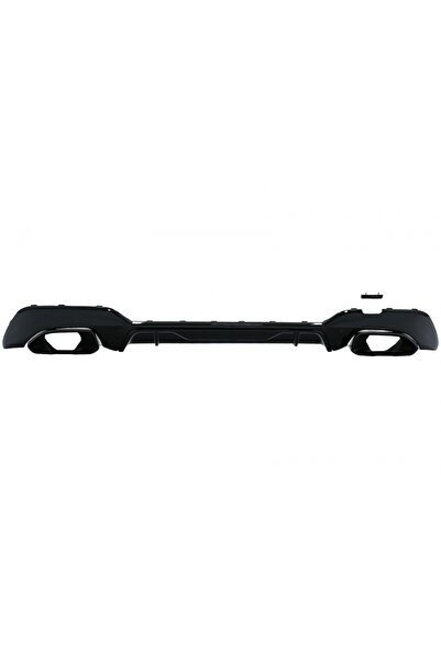 tuningset Difuzor Bara Spate cu Ornamente Evacuare compatibil cu BMW Seria 3 ...