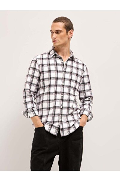 The Bear House Men's long Sleeve Shirt, breathable, soft comfort Fabric