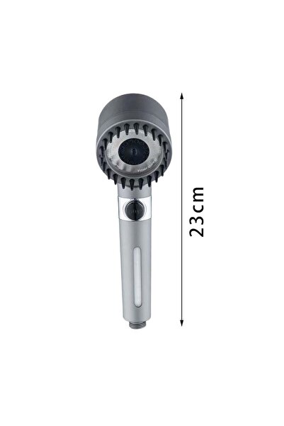 Arabest High Pressure Handheld Shower Head, 3 Modes Filtered Water Saving Sho...