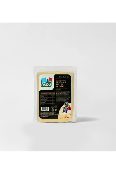 Akdu Tam Yağlı Olgulaştırılmış Bergama Tulum Peyniri 200 Gr.