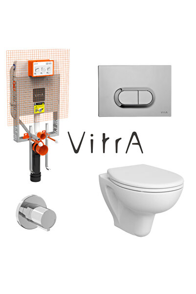 VitrA Arkitekt Asma Klozet, Gömme Rezervuar Set 768-1851