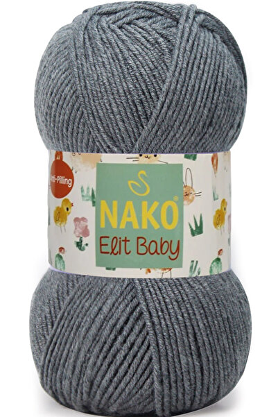 Genel Markalar N.ako Elit Baby Anti Pilling Tüylenmeyen Bebek Ipi 790 Koyu Gr...