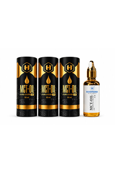 Harmony Mct Oil Pure C8 (Mct Pure Oil) 3 Pieces. 3 Months of Use