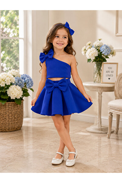 tunay moda Skirt Crop and Bandana Combination Graduation, Holiday, Party, Pro...