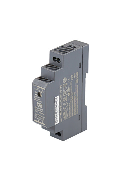 Meanwell Sursă de alimentare în comutație, 24V / 0.63A, șină DIN - MEAN WE HD...