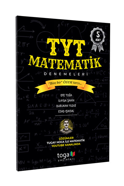 Toga Yayınları TYT Matematik Branş Denemeleri 5 Adet