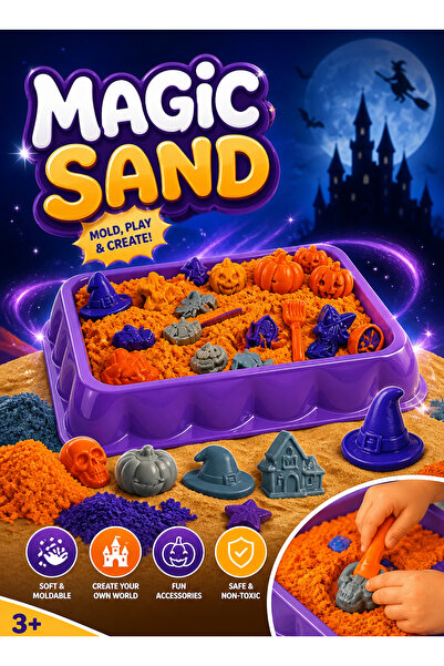 Premium Magic Sand Play Set – Moldable Sensory Sand Kit