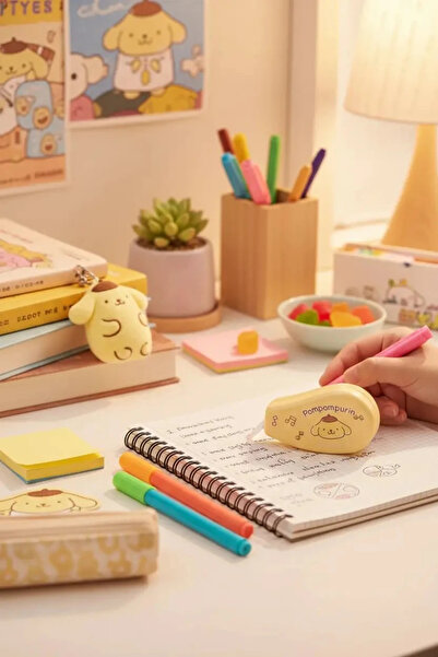 SANRIO Lisanslı Pompompurin Stacking Fun Serisi Düzeltme Bandı