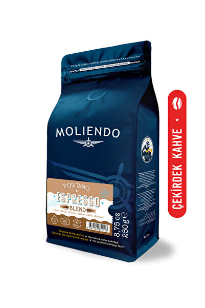 Moliendo Finest Coffee Positano Espresso Blend Kahve (Çekirdek Kahve) 250 g