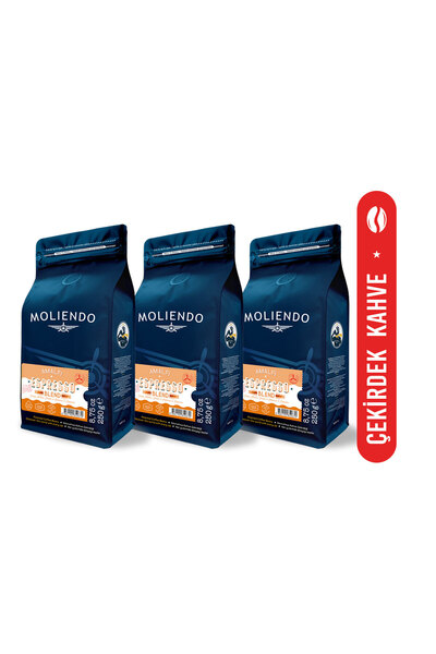 Moliendo Finest Coffee Amalfi Espresso Blend Kahve Avantaj Paketi (Çekirdek K...