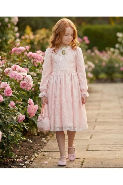 Pamina Limi Girls' Dress Yu Soft-Textured S Lined Ik