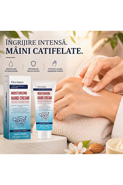 OceAura Crema de maini hidratanta pentru piele uscata, Oce Aura 50g
