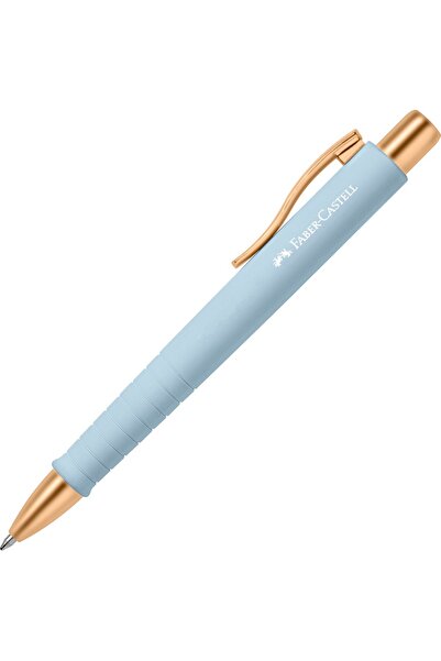 Faber Castell Pix Poly Ball Grip Urban Pastel albastru deschis