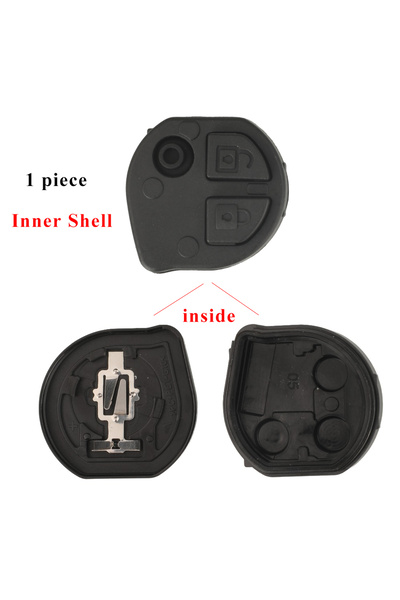 Choice1 Inner Shell jingyuqin New 2Buttons Car Key Big Housing Shell for Suzu...