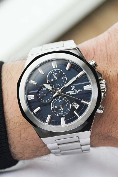 Daniel Klein Dk299946 Men's Wristwatch with Steel Strap