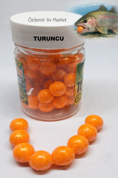 Genel Markalar Trout Extra Somon Yumurtası Yüzen Alabalık Yemi Peynir Kokulu ...
