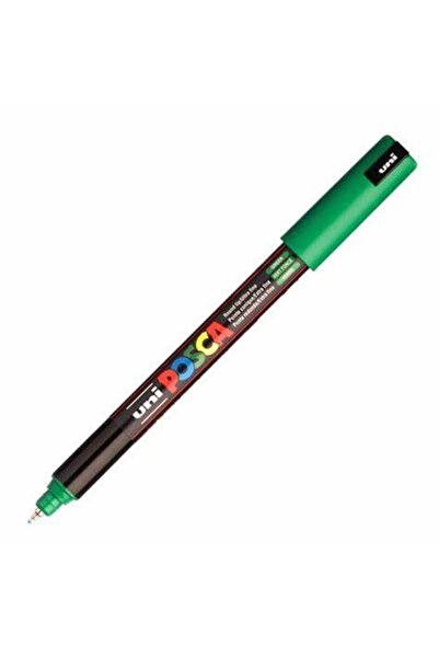 Uni Posca Posca PC-1MR Marker Extra Fine Metallic Tip 0.7 mm Green