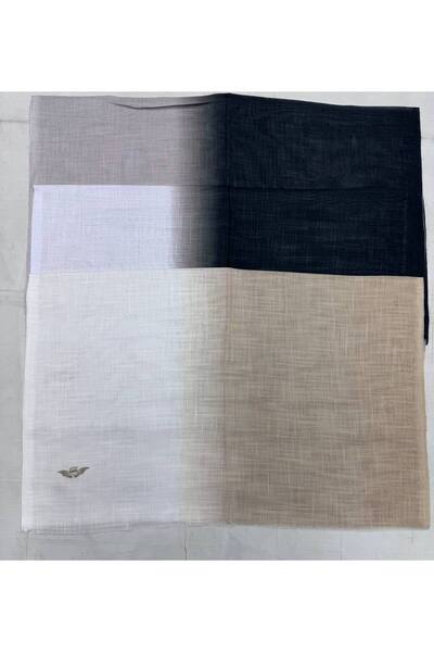 ALDAIYR Double Color Flamed Shawl Digital Degraded