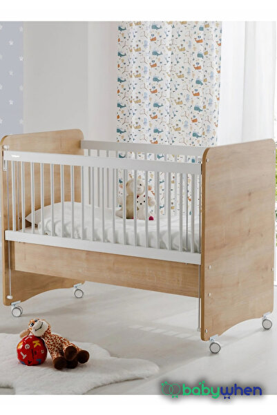 Babywhen Tekerlekli Kademeli Anne Yanı Bebek Beşik - Bebek Yatagı - Park Yat...