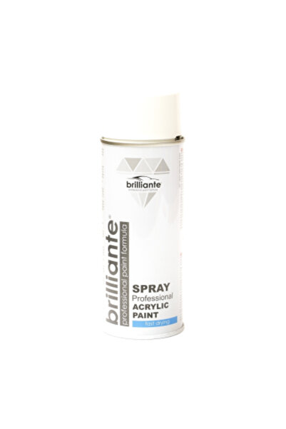 BRILLIANTE Vopsea Spray Alb Gri (RAL 9002) 400 ml