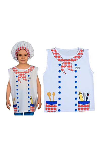 AnkiToys Aşçı Çocuk Kostümü