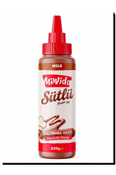 Miwida Sütlü Çikolata Sos - Pratik Waffle, Pankek, Krep, Kruvasan ve Tatlı So...
