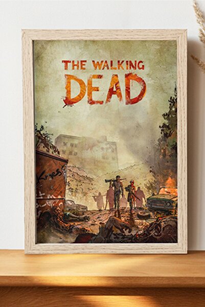 Luna Marissa The Walking Dead Poster - Çerçevesiz Kalın Kağıt Oyun Poster