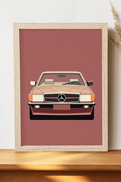 Luna Marissa Αφίσα Mercedes - Αφίσα αυτοκινήτου από γυαλιστερό χαρτί χωρίς πλ...