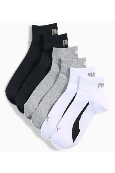 Puma 938582 Lifestyle Quarte 3 paketa 3 komada unisex čarapa SIVE