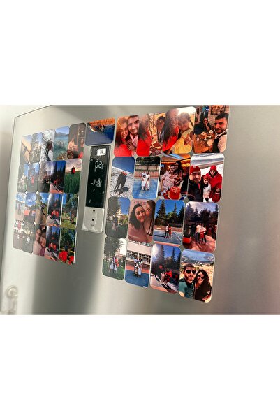 YÜCELMOBİLYATASARIM Kişiye Özel Fotoğraf Baskılı Magnet 25 Adet