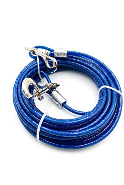 Tasma Market 9 Meter Steel Dog Garden Tie-Out Rope - Long Tie-Out Chain
