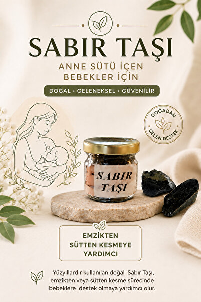 Aktarzane Sabır Taşı Sabırtaşı Emziren Anneler Için 50-60 gr