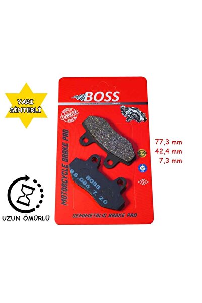 SEVGENT Cub-Cg Ön Fren Disk Balatası Boss Fa086